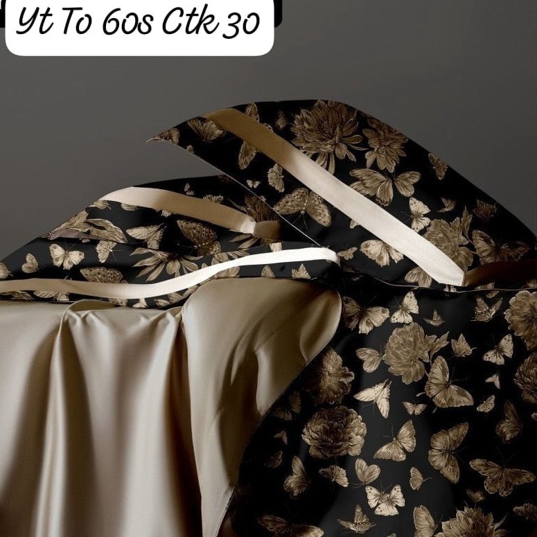 BEDCOVER SET SPREI SUTRA T3NC3L 60S ORGANIC ORIGINAL IMPORT 0258