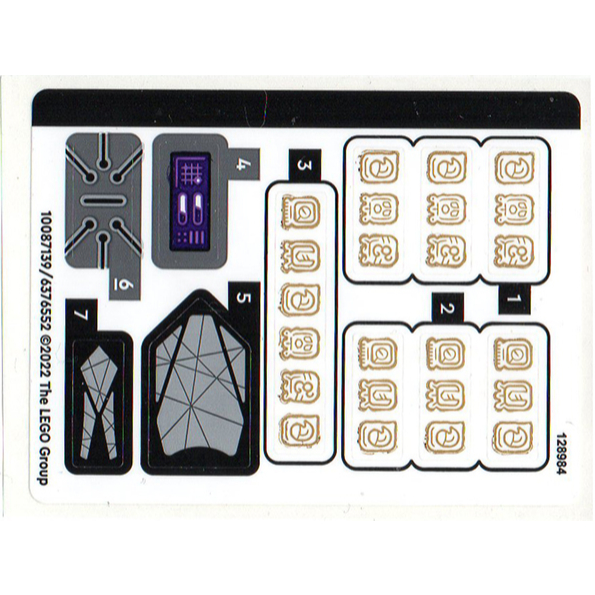 

Lego Sticker Part 76213stk01 Sticker Sheet for Set 76213 - (10087139/6376552)