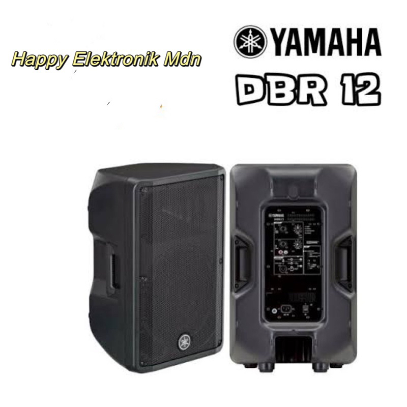 Yamaha DBR12 Speaker Aktif 12 inci Yamaha Loudspeaker 12 inch Yamaha Speaker Aktif Yamaha DBR 12 Yam