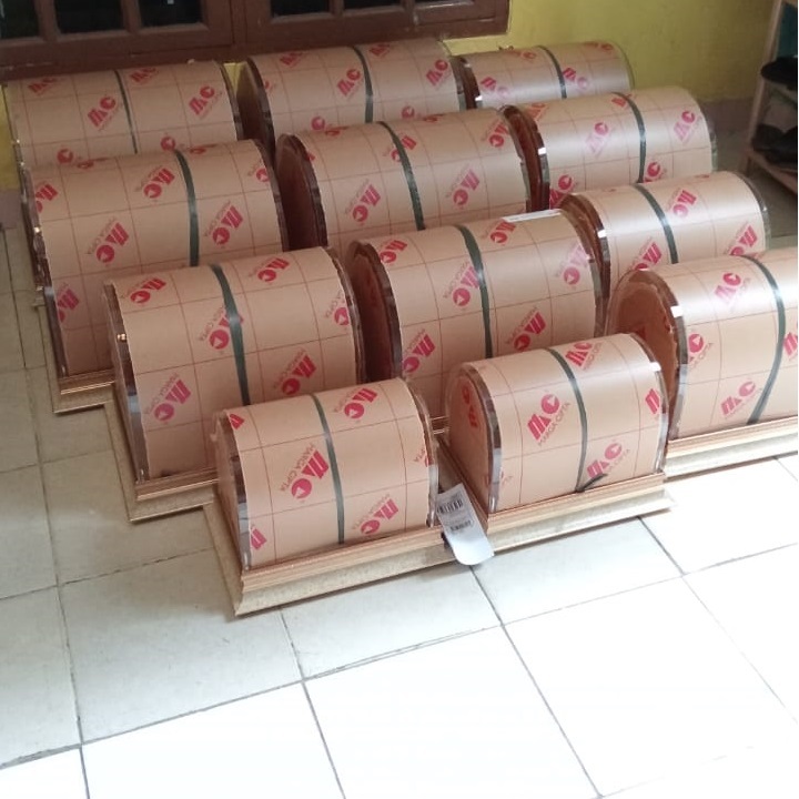 Ecer/Satuan Hantaran Seserahan Akrilik Lengkung Oval Lengkung 2 sisi