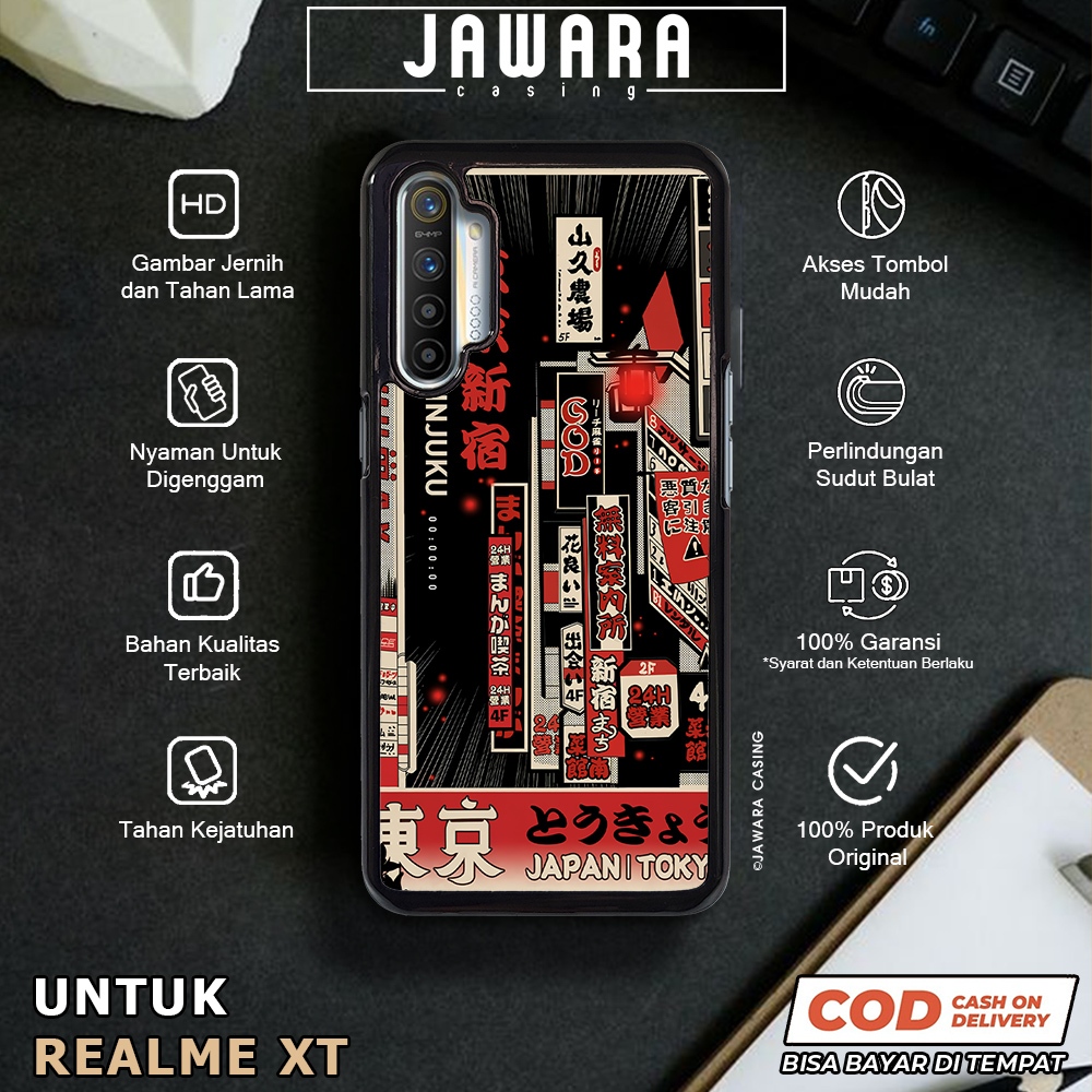 Case Realme XT Casing Realme XT [JPNK] Premium Glossy Case Hp Realme Jawara Casing Hp Realme XT Cust