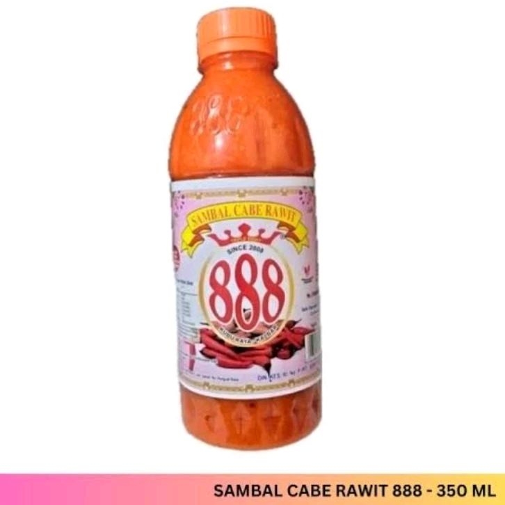 

Sambal Cabe Rawit Extra Pedas 888 350ml