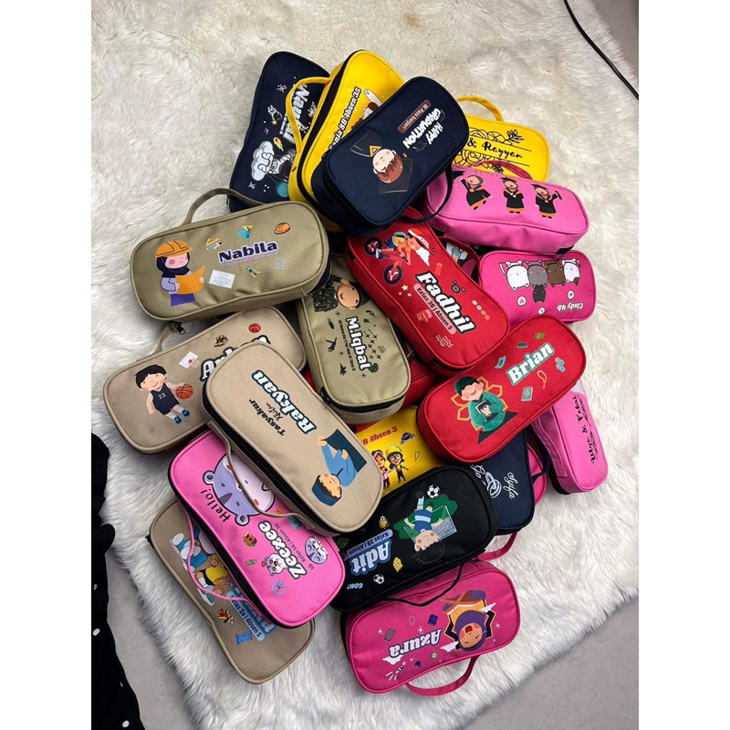 

TEMPAT PENSIL CASE ABEL CUSTOM NAMA DAN GAMBAR