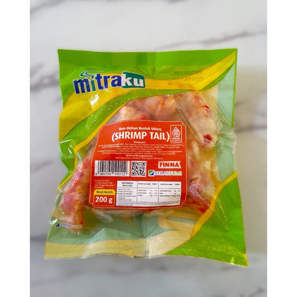 

Mitraku Shrimp Tail 200 Gr