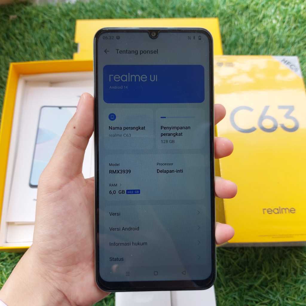 REALME C63 SECOND 6/128GB HP SECOND HP SEKEN HP BEKAS HP MURAH