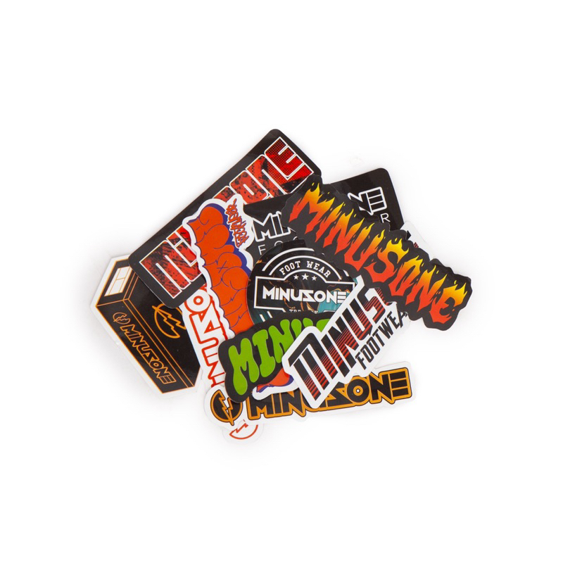 

Minusone Footwear - Sticker Pack