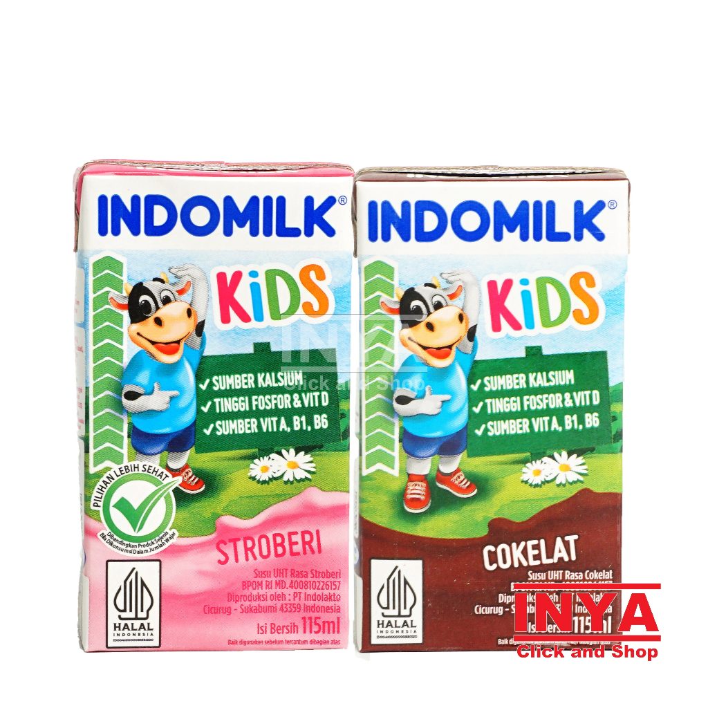 

Indomilk Kids 115ml - Minuman Susu Anak - Chocolate Milk Drink