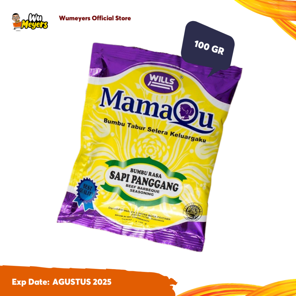 

MamaQu Bumbu Tabur Rasa Sapi Panggang 100 gr