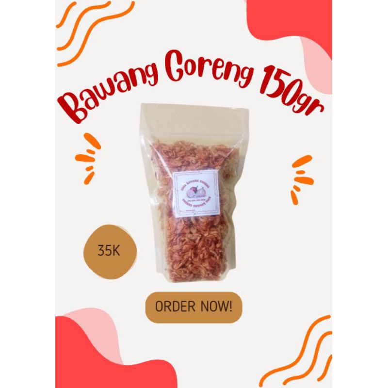 

Sima Bawang Goreng Asli Brebes tanpa campuran 150 gr