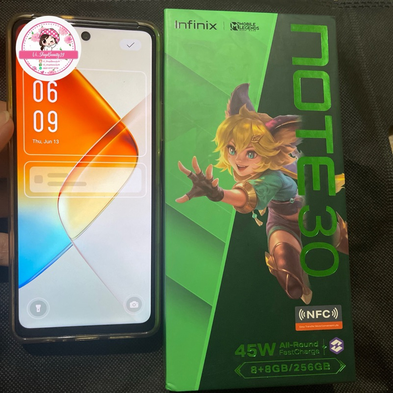 infinix note 30 8/256 ram 8gb | infinix | hp bekas rasa baru | hp second | hp bekas | hp mulus