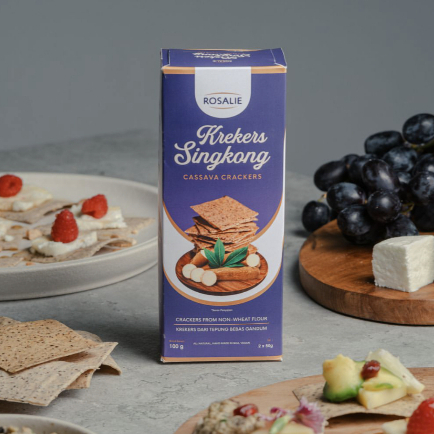 

Krekers Singkong 100gr - Rosalie
