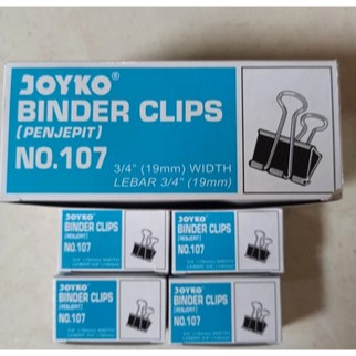 

Binder Clip Joyko No 107 ukuran 19mm