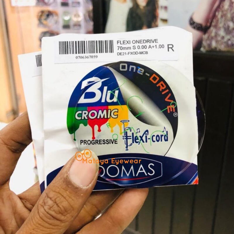 lensa progresif bluecromic one drive lensa One-drive bluecromic coating blue radiasi komputer