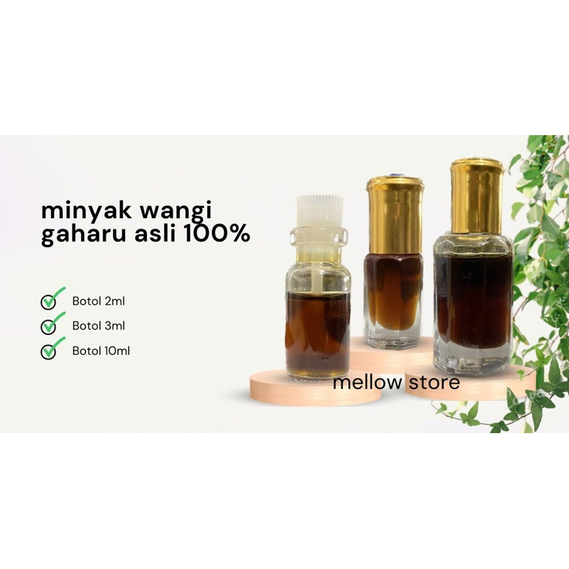 Minyak wangi kayu gaharu kualitas super asli 100%