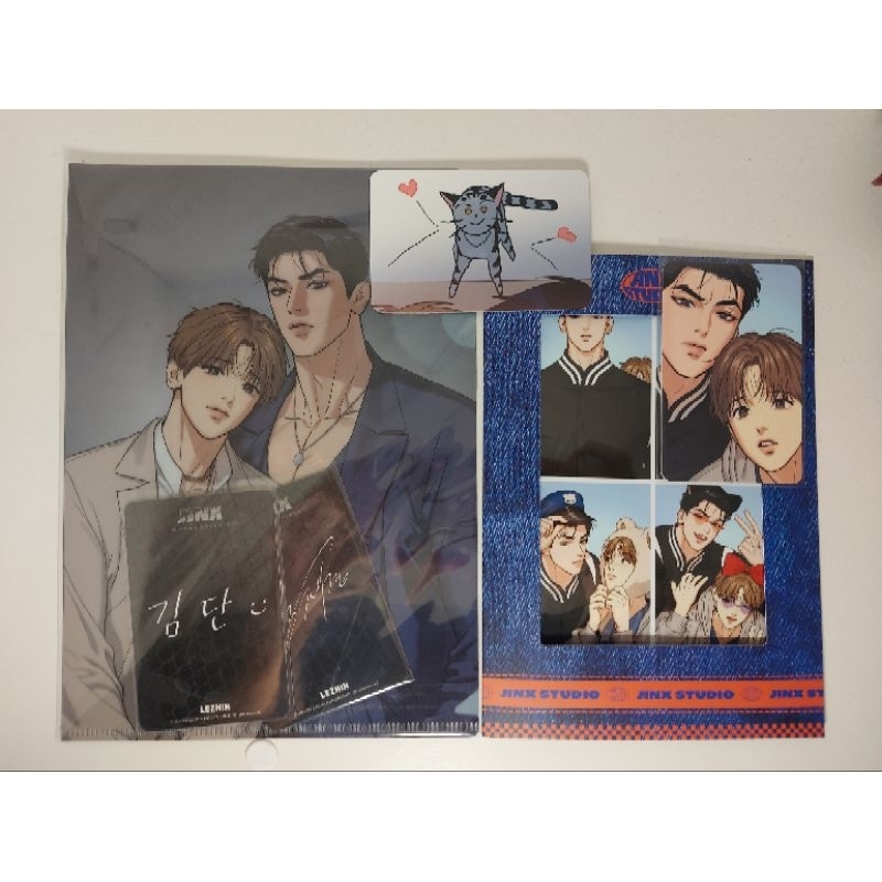 jinx cf lezhin photocard 4cuts