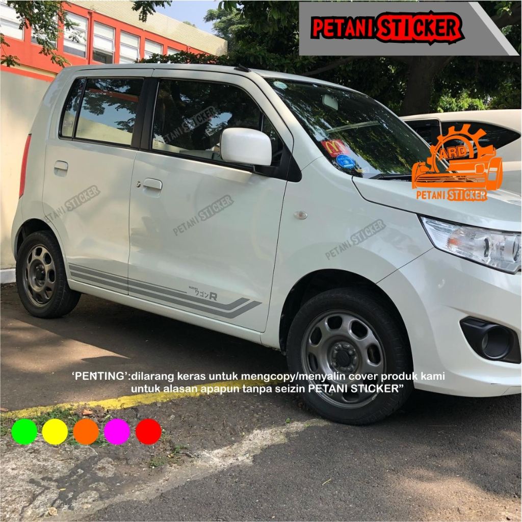 stiker list minimalist wagon r body wagon r cutting