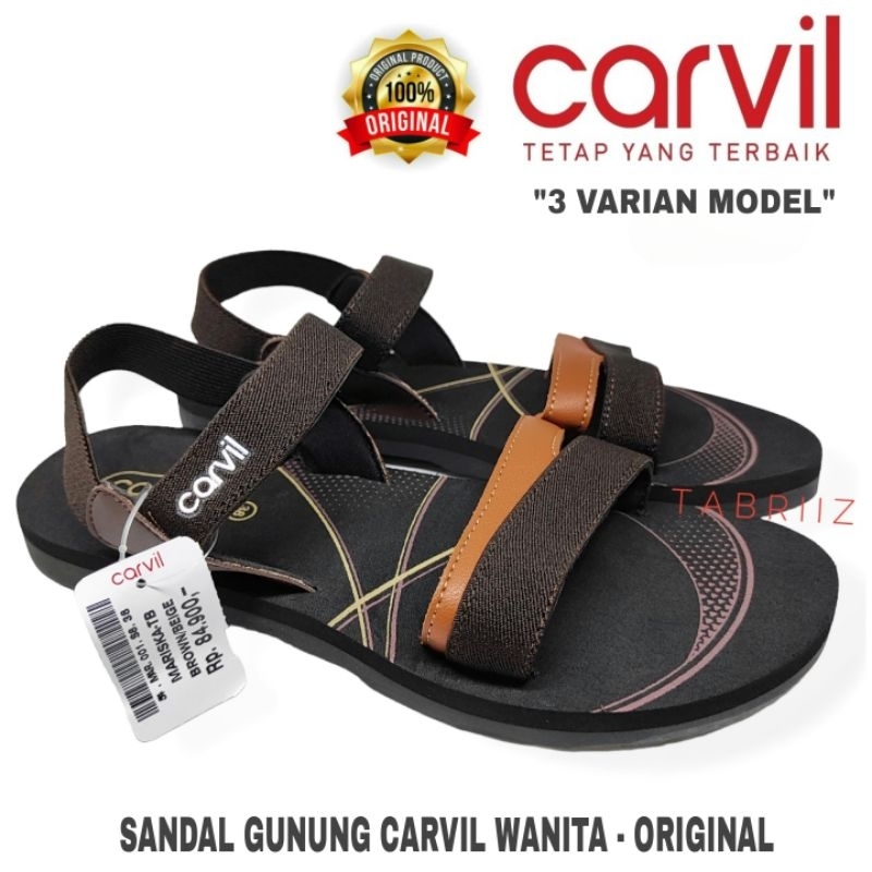 Sandal Gunung CARVIL Wanita - Sandal Outdoor Wanita CARVIL - Sendal Tali Wanita CARVIL - 100% ORIGIN