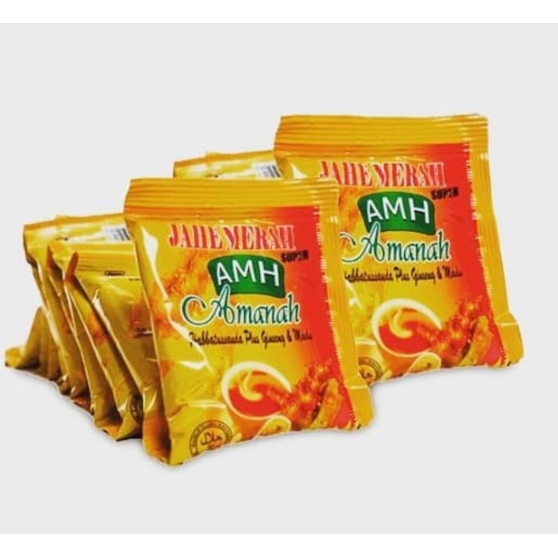 

Amanah Jahe Merah Super Plus Ginseng Madu 10sachet - 3renceng