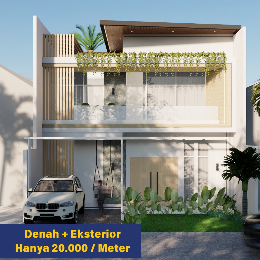 Desain Rumah Modern Minimalis 1 Lantai 2 Lantai