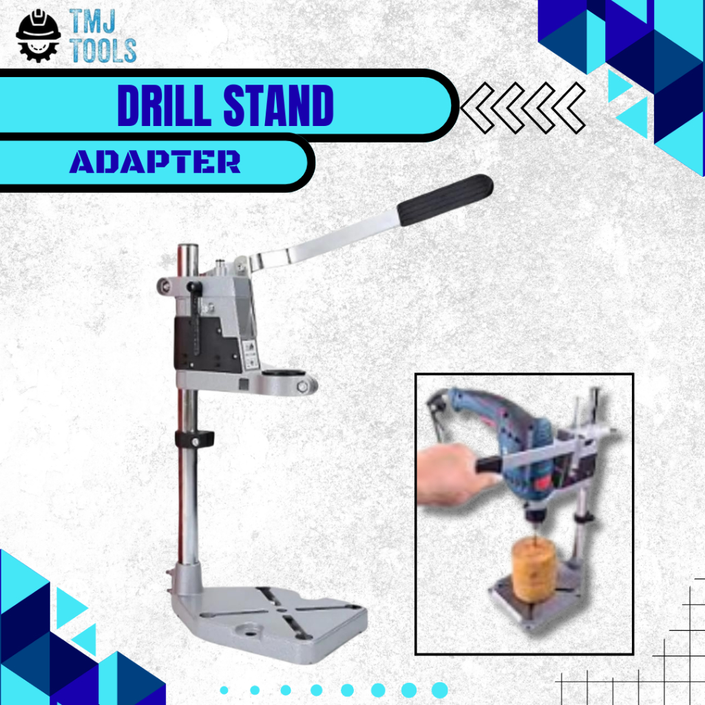 Drill Stand Adapter Pengubah Bor Tangan Ke Bor Duduk Alat Meja Dudukan Bor Listrik Presisi