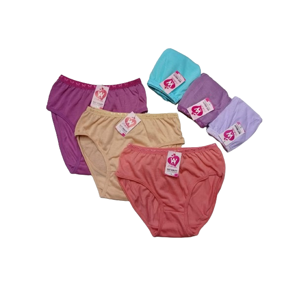 Paket isi 3 Celana dalam kattun wanita/ celana dalam polos/cd wanita/celana dalam/celana dalam/cd