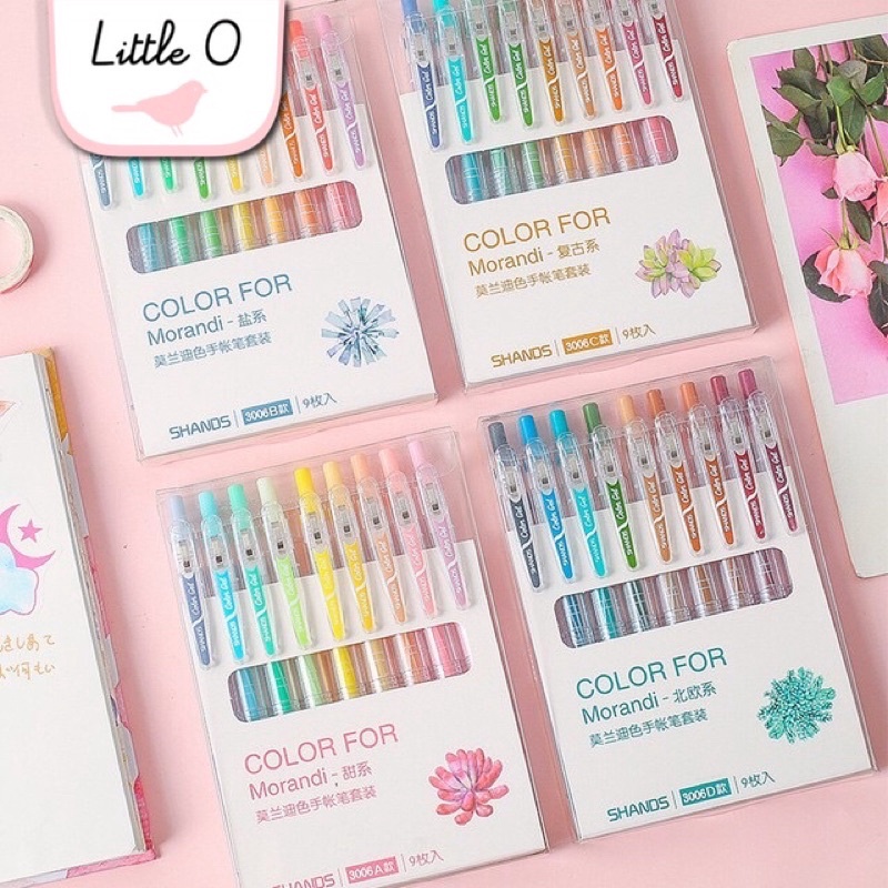 

SPECIAL PROMO littleoid TRMURAH Set Colour Pen Morandi Set Color Pen