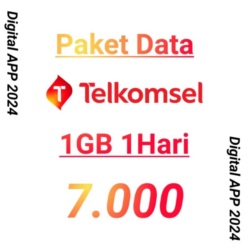 Isi Ulang Paket Data Telkomsel (1GB)