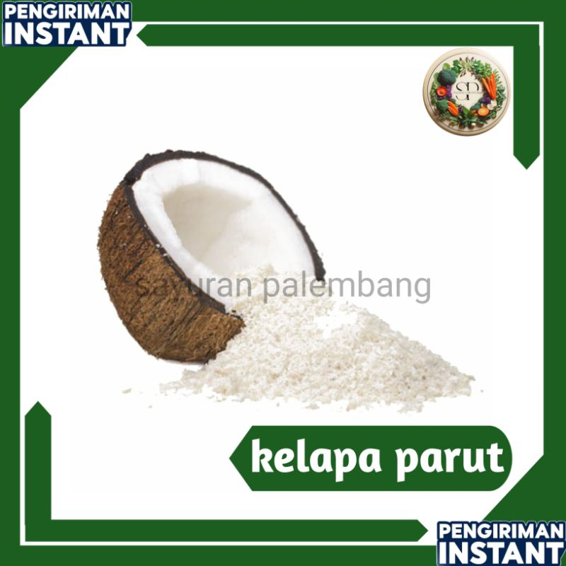 

kelapa parut 1buah - sayuran palembang