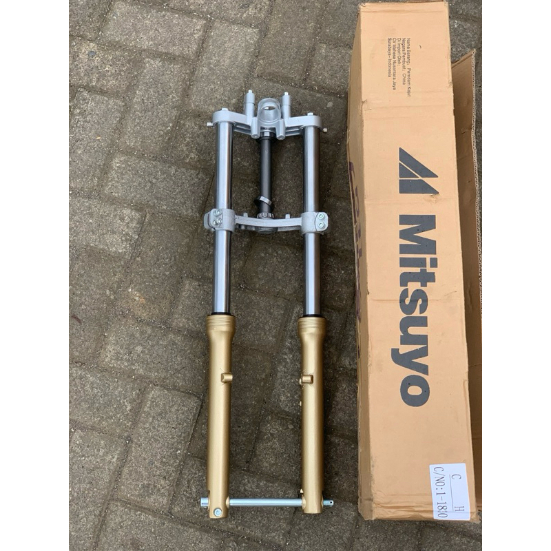 SKOK DEPAN NINJA RR MITSUYO PNP HONDA SHOCK DEPAN MITSUYO NINJA RR PNP CB GL MEGAPRO TIGER