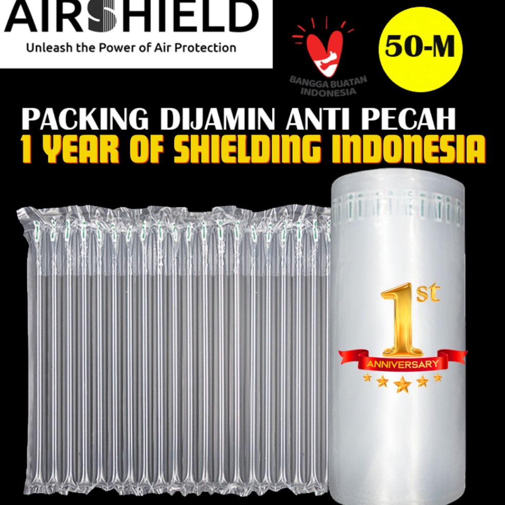 

Hot Sale Inflatable Air Bubble Cushion Wrap AirShield 5m Tinggi Super Tebal