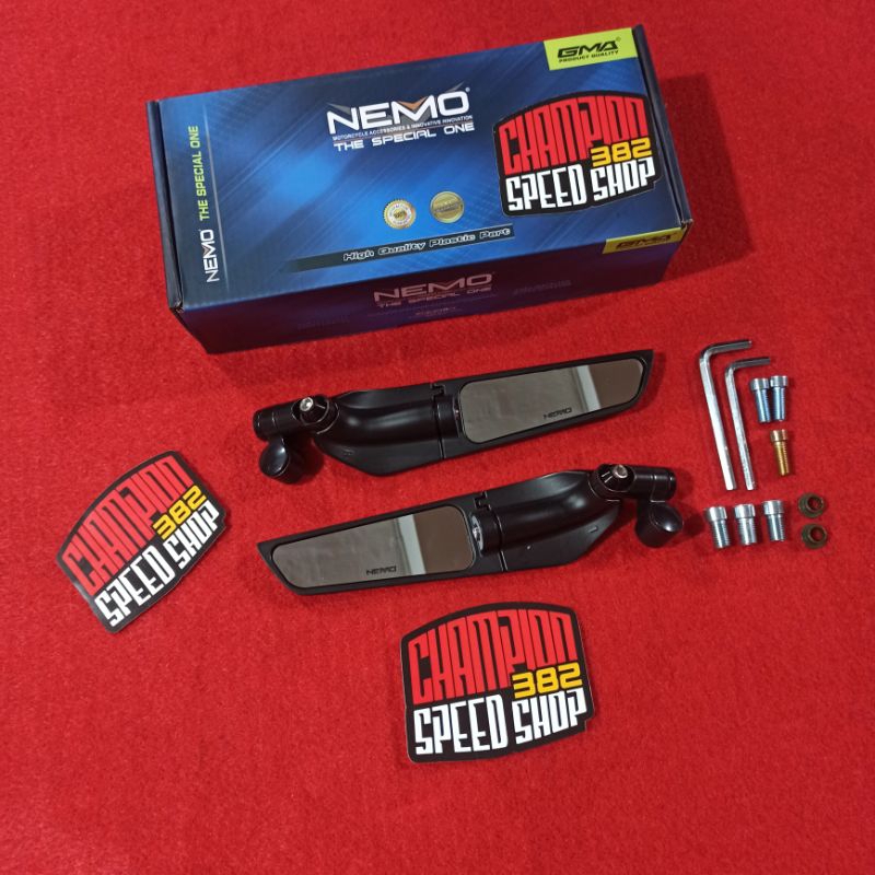 Spion Winglet Kaca Kecil NEMO All New Aerox 155 Connected 2021-2024