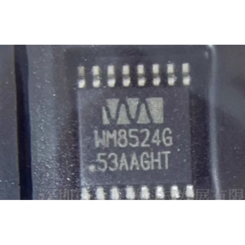 IC WM8524G 24-bit 192kHz Stereo DAC