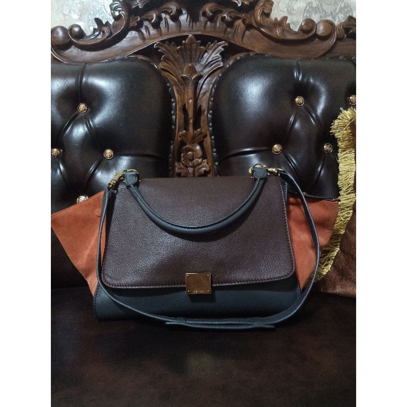 preloved tas celine trapeze bag kulit asli