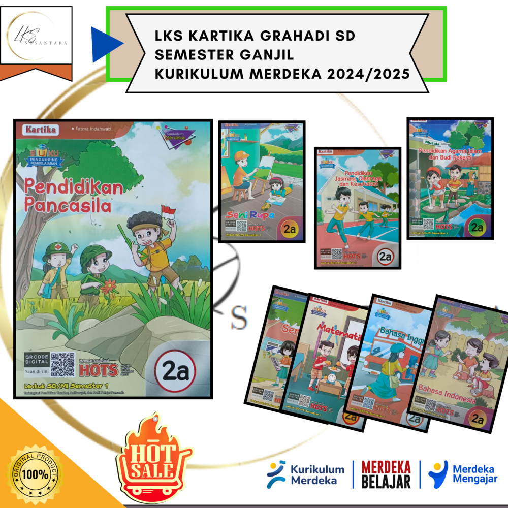 Buku LKS KARTIKA GRAHADI SD/MI Kelas 2 Merdeka Ganjil 2024/2025 Promo