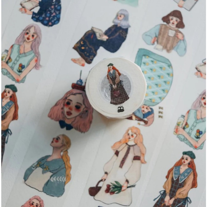 

La Dolce Vita Journal Time Washi Tape Sticker Sample