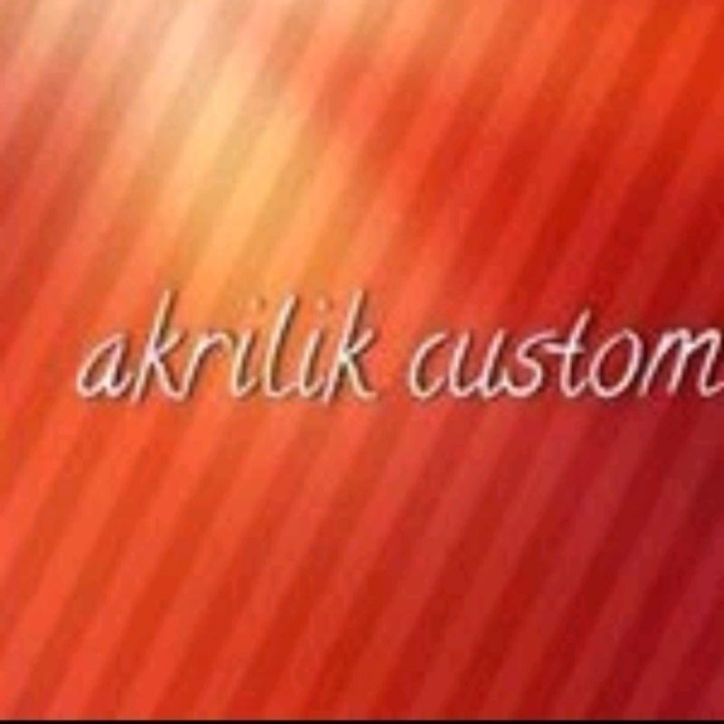 

Akrilik tent card / price tag /label harga / label produk 9x7 cm