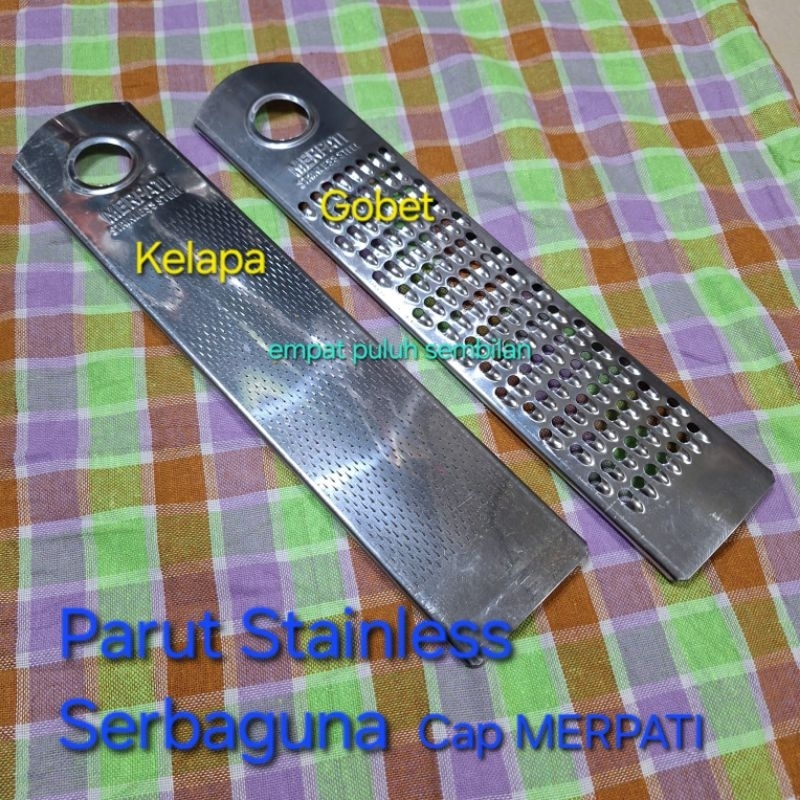 parut kelapa stainless / parut gobet / parutan kelapa merpati parut serbaguna parutan bumbu dapur