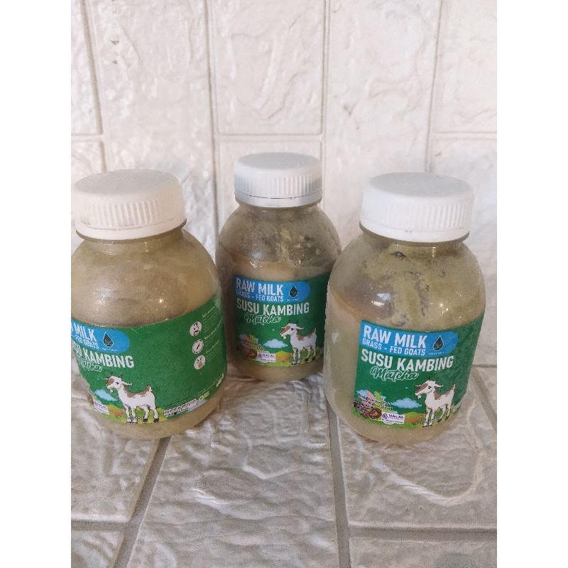 

GRAS FED RAW GOAT MILK BY PURE ORGANIK I SUSU KAMBING MATCHA