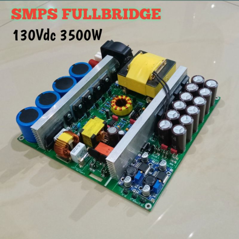 SMPS Fullbridge 3500W 3,5Kva 125Vdc ct For Audio