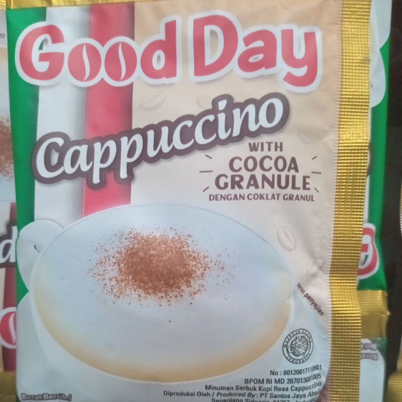 

good day cappucino