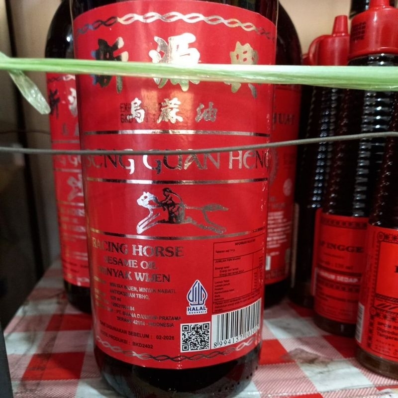 

minyak wijen seng guan heng kuda lari 620ml racing horse joki