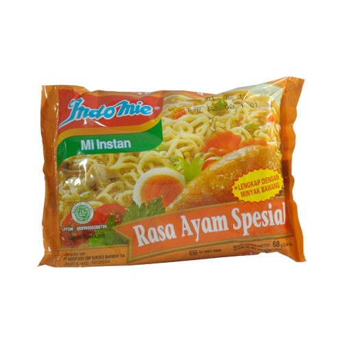

NOODLES/MIE INSTANT INDOMIE KUAH RASA AYAM SPESIAL SATUAN
