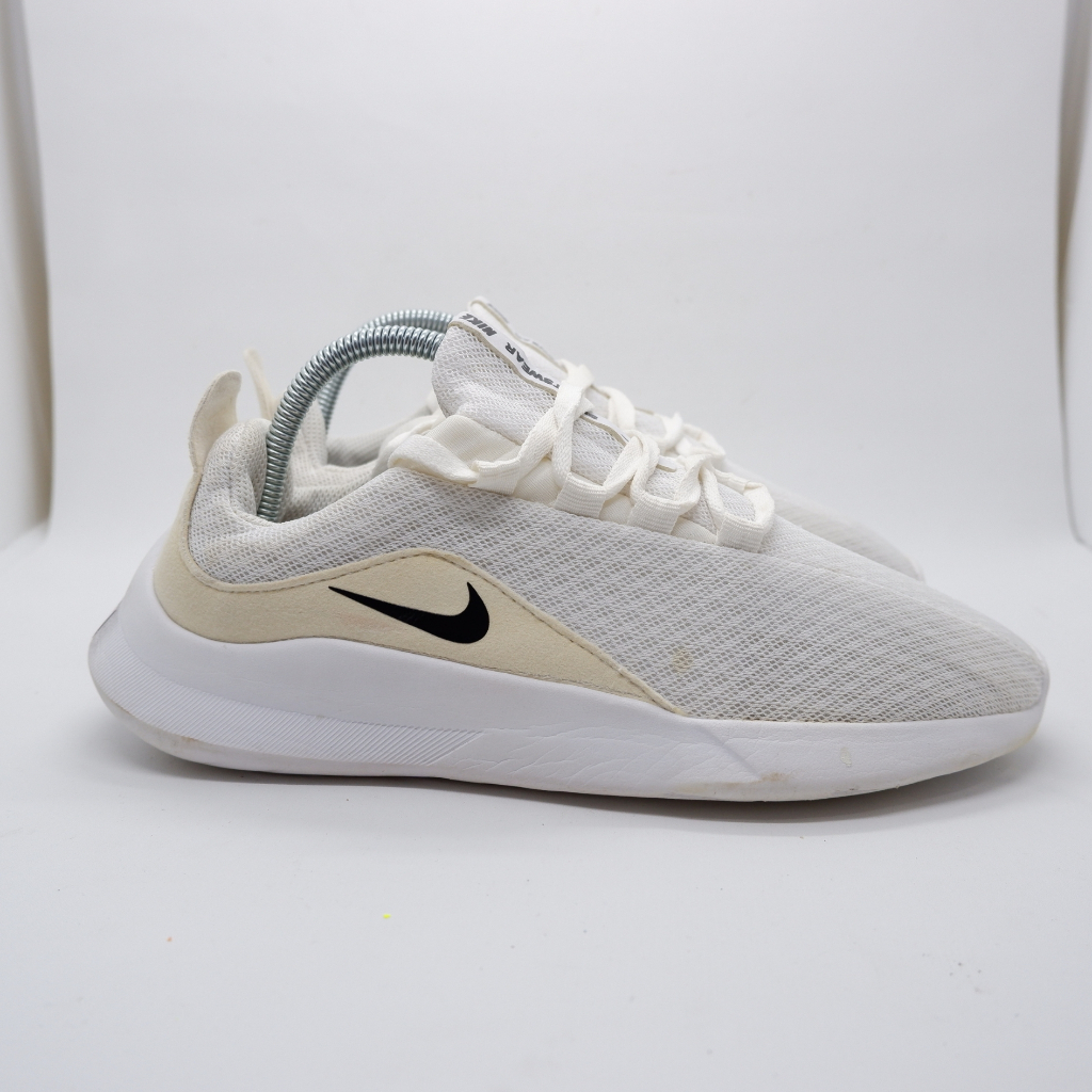 SEPATU BEKAS / SECOND SIZE 41 141 NIKE VIALE TRIPLE WHITE
