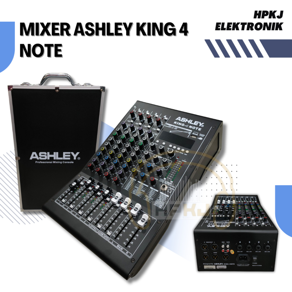 MIXER AUDIO ASHLEY KING 4 NOTE Mixer Ashley King 4Note