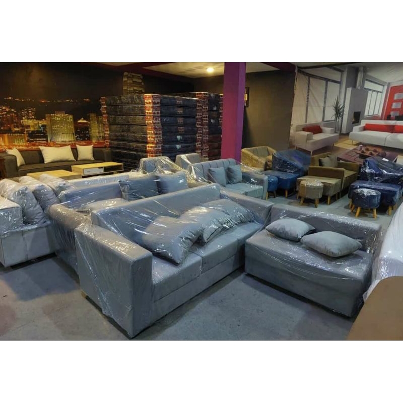 Sofa L Putus Minimalis BULUDRU | Sofa bed Sudut Santai