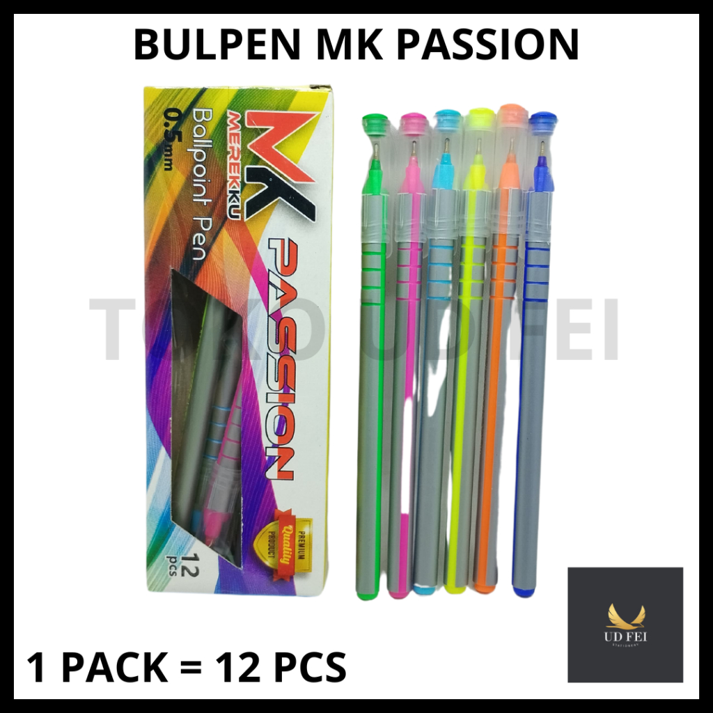 

(12pcs) Bulpen MK passion/ Bulpen Passion/ Ballpoin Passion