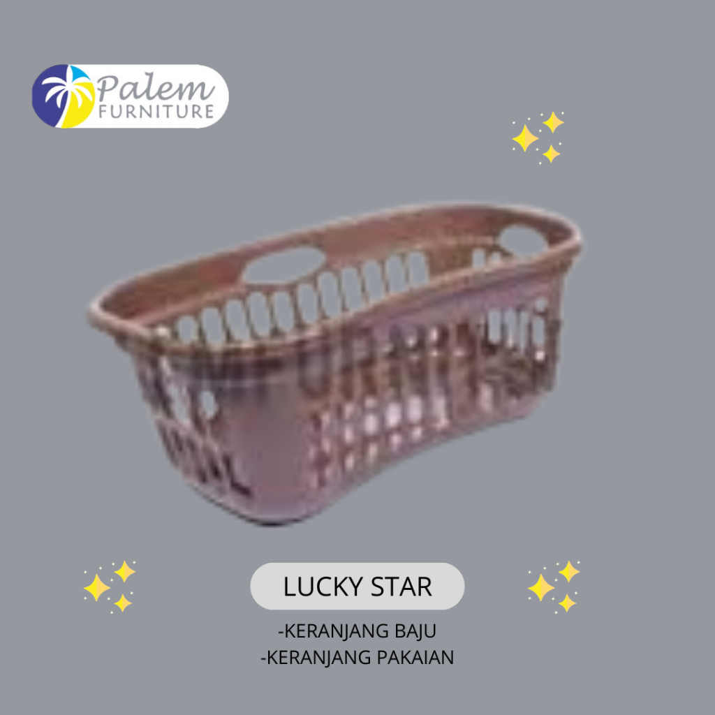 KERANJANG BAJU || KERANJANG PAKAIAN LUCKY STAR