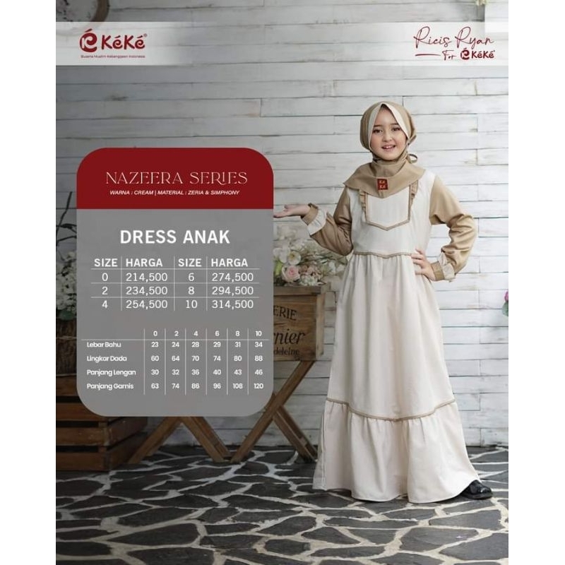 GAMIS ANAK NAZEERA SERIES