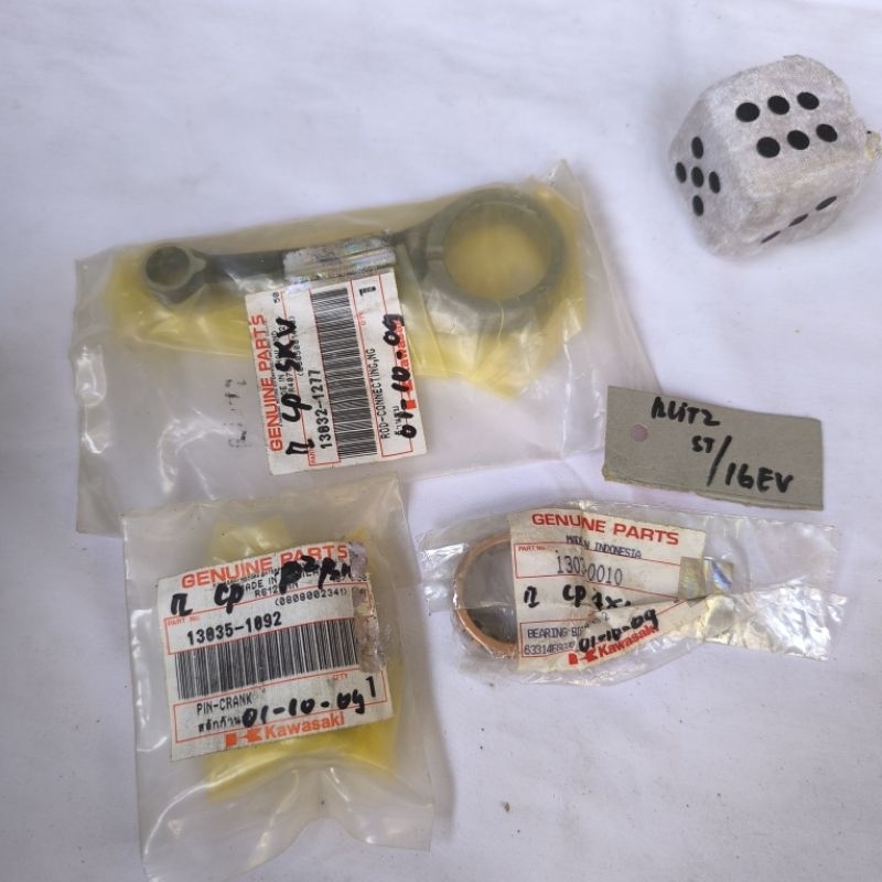 Stang setang conrod connecting rod kit piston seher Kawasaki blitz joy edge athlete original Kawasak