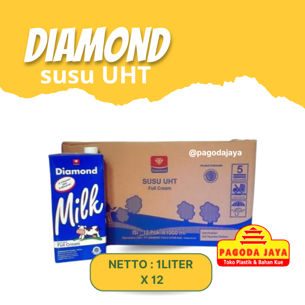 

Promo UHT DIAMOND 1 Karton ( 12 liter )